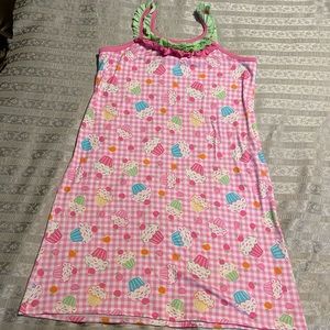 Cupcakes and cherries nightgown